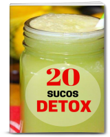 20 receitas de sucos detox